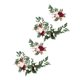 thumbnail image 3 of Flor Swag Hojas Verdes Colgando Para Fiesta 2 Rojo Rosa, 3 of 5