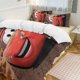 thumbnail image 1 of Cartoon Cars Lightning McQueen Bedding Set - 3Piece Kids Bedding, 1 of 5