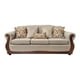 thumbnail image 1 of Sofá Con Resorte Estructural Grand Santi Chenille 4 Personas Beige X, 1 of 3