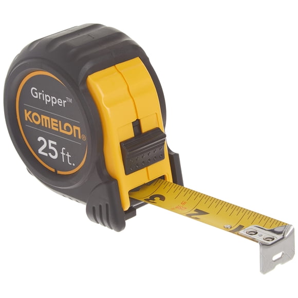 Cinta métrica Komelon Gripper de acero con revestimiento acrílico 25 cm