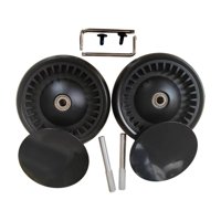 Magideal - Rueda De Repuesto Para Cochecito, Neumáticos Con Ruedas, Accesorios Prácticos Con Herramientas, Reparación De Carrito De Bebé, Carrito De Cochecito Fá Trasero