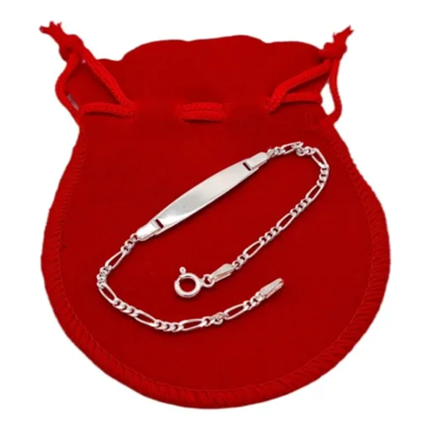 Genérico - Pulsera Piocha Bebé Plata 925