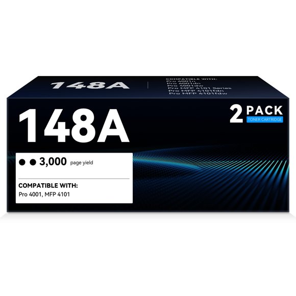 Cartucho de Tóner AURASKY 148A Negro Paquete de 2 3000 Páginas