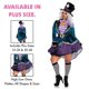 thumbnail image 5 of Disfraz Leg Avenue del Sombrerero Loco – Talla Grande, Set de 5 Piezas, 5 of 6