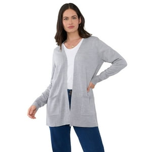 Cárdigan Mujer Gris Corona