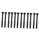 thumbnail image 1 of Tornillos de montaje de 12 piezas para pastillas de bajos para pastillas pb jb negras, 1 of 5