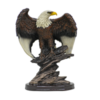 Muebles Santa Ana - Figura Águila Calva Sobre Roca