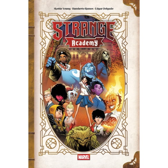 Libro Marvel Strange Academy – Edición Ómnibus con portada de Humberto Ramos
