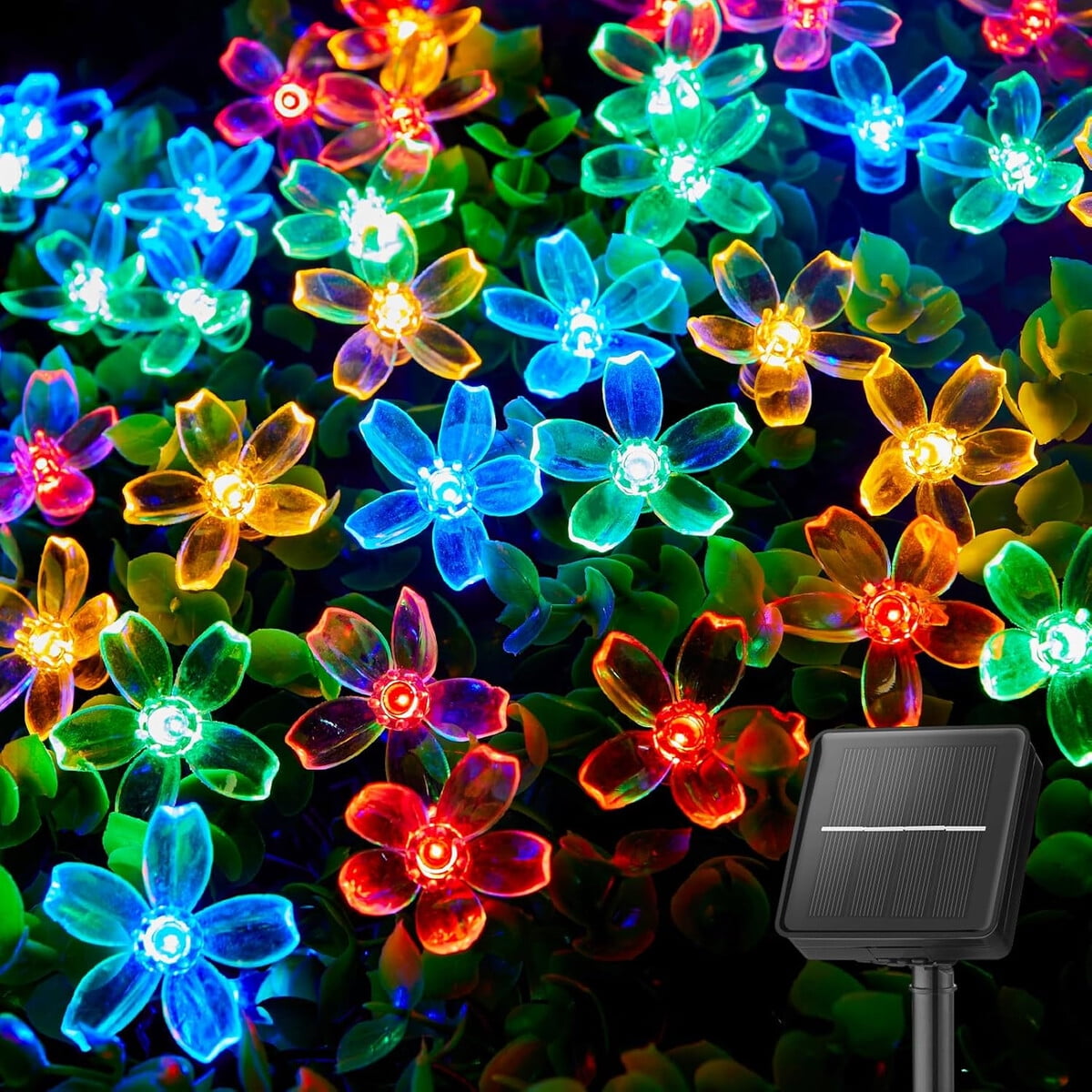 Guirnalda Solar Brightown 60 Led Flor Cerezo Exterior Ip65