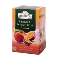 Ahmad Té Negro Durazno Y Maracuyá 20 Bolsitas
