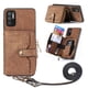 thumbnail image 1 of Funda Tipo Cartera con Correa Cruzada para Xaiomi Poco M3 Pro Protección Contra Golpes Marrón, 1 of 5