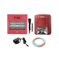 Vipa - Kit Botón De Emergencia Sirena Alarma De Fuego