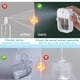 thumbnail image 4 of Botella pulverizadora portátil de 4 unidades, 38 ml, recargable, con gancho, para perfume con alcohol., 4 of 6