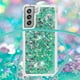 thumbnail image 5 of Funda FOXDOCK para Samsung Galaxy S21 FE con Cuerda Ajustable, Brillo Líquido, Protección Antigolpes y Lente – Ideal para Regalo, 5 of 6