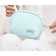 thumbnail image 4 of Bolsa De Almacenamiento Semicircular, Hermosa Bolsa De Almacenamiento De Maquillaje De Bolsos, Bolsa De Maquillaje Minimalista, Diseño Abierto, Compacta Y Portátil, 4 of 5