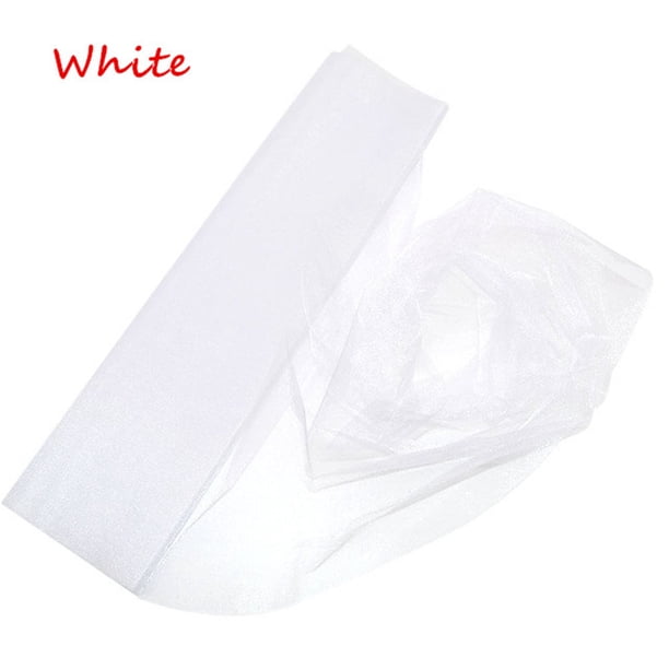 1 Roll, Pure Crystal Transparent Tulle Wedding Dress Tulle Transparent Yarn Tulle Element Flower Door Party Decoration Flower Cloth Roll
