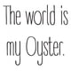 thumbnail image 1 of Decomural The World Is My Oyster Inspirational WS-44200, 1 of 2