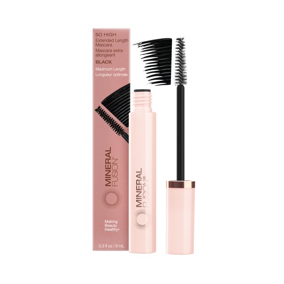 Máscara Mineral Fusion So High, longitud extendida, negra