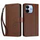 thumbnail image 3 of Funda Cartera Trébol para Xiaomi Redmi Note 17 Pro Plus 5G con Ranuras Tarjetas y Carga Inalámbrica Marrón, 3 of 6