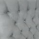 thumbnail image 2 of Respaldo Capitone Premium 1,5 plazas Felpa Gris Plata, 2 of 3