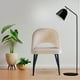 thumbnail image 4 of Pack 2 Sillas De Comedor De Terciopelo Oval Beige, 4 of 6