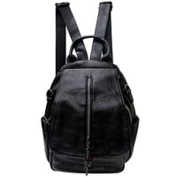 Todopiel - Mochila Cuero Cru43 Negro
