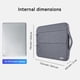 thumbnail image 4 of Funda De Transporte Para Portátil V Para Macbook Air Pro De 13 A 13 6 Pulgadas, 4 of 7