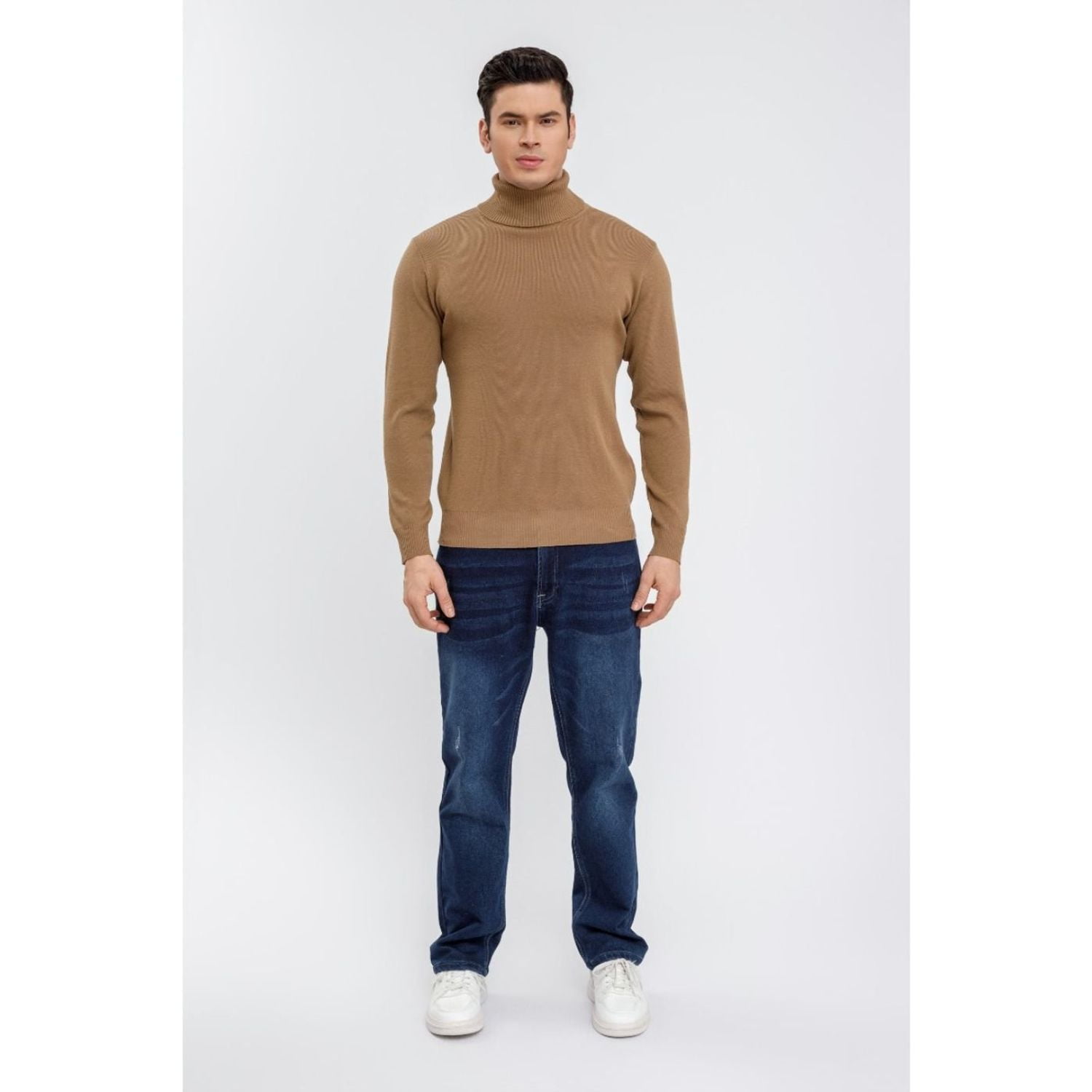 Likeshop - Sweater Tejido Hombre Cuello Subido Beatle 7198