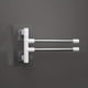 thumbnail image 1 of 1pc Bathroom Punch-free Wall Hanging Rotating Towel Rack, Toilet Shelf, Multi-layer Hanging Rod, Washroom Hanging Folding Rack, 1 of 5