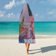 thumbnail image 5 of Leo Manta Capa Con Capucha Anti Bolitas Manta De Lana Ártica Suave Manta Portátil De Felpa Ligera Y Lujosa Poncho Para Siesta En Casa Y Oficina 100*130cm, 5 of 6