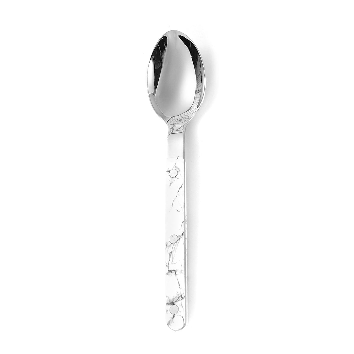Xmhytop Cubiertos De, Acero Inoxidable, Muy Adecuados Para Trajes De Filete,blanco, 4 Piezas Cucharas De Comida