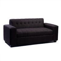 Diseños Valestrini - Sofa Dos Cuerpos Lino Negro
