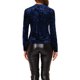 thumbnail image 3 of INSPIRE CHIC Camisetas de Terciopelo para Mujer Cuello Redondo Manga Larga Casual Talla S Azul Oscuro, 3 of 7