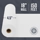 thumbnail image 4 of Rollo de papel de carnicero Bryco Goods, blanco, 45 cm x 45 m, 4 of 9
