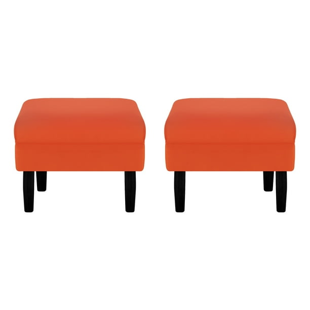 Set Pouf Sky 1c Felpa 00 Naranjo