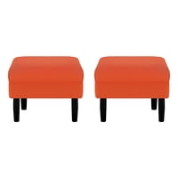 Bodevir - Set Pouf Sky 1C Felpa 00 Naranjo