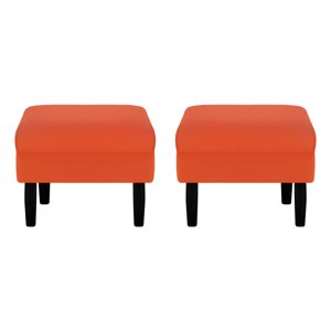 Bodevir - Set Pouf Sky 1C Felpa 00 Naranjo