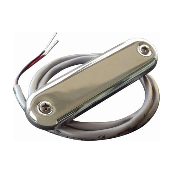 Luz de cortesía Shadow-Caster con cable de 60 cm y cubierta de acero inoxidable 316