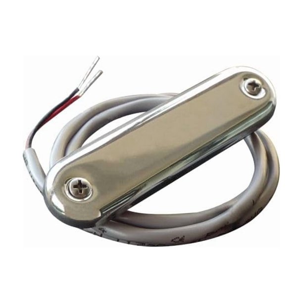 Luz de cortesía Shadow-Caster con cable de 60 cm y cubierta de acero inoxidable 316