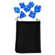 thumbnail image 1 of Juego De Dados Poliédricos De 7 Piezas Multiusos Para Actividades Juegos De Mesa KTV Azul, 1 of 5