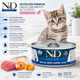 thumbnail image 2 of N&D Ocean Kitten Tuna Cod Shrimp & Pumpkin Alimento Húmedo para Gatitos 80 g, 2 of 5
