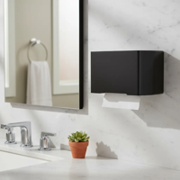 Genérico - Dispensador De Papel Toalla De Papel Frontal Acero Inoxida..