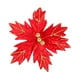 thumbnail image 3 of Selecciones De Navidad Artificiales Decoraciones Envoltura De Regalos Brillo Flor De Navidad Rojo, 3 of 3