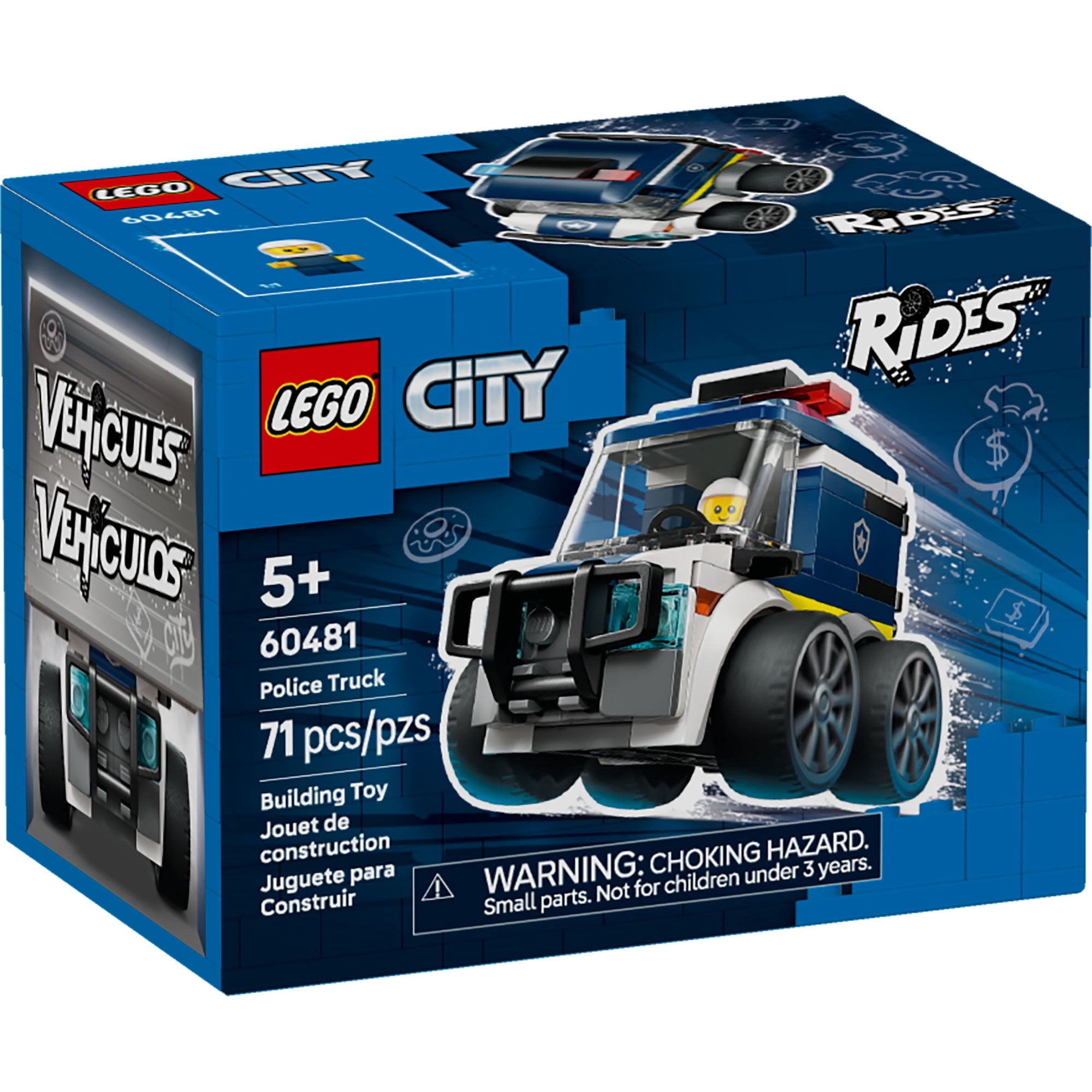 Lego Vehículos: Camioneta De Policía
