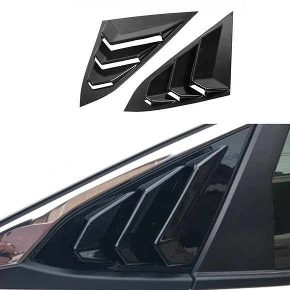 Lámina de ventilación TKREENO para Honda Civic 2016-2021, 2 piezas, ABS