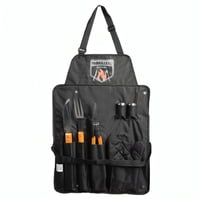 Set Full Parrillero Brasas 7 Piezas Doral