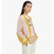 thumbnail image 2 of Bolso de Mano MCM Tipo Folio con Monograma y Visillos de Cuero para Mujer Beige, 2 of 3