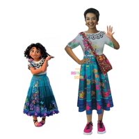Tododisfraceschile - Disfraz Mirabel Madrigal Encanto Con Bolso Talla 5 A 6