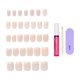 thumbnail image 4 of Kit de Uñas Postizas KISS Core Rosa Real Cortas Squoval 32 Uñas, 4 of 9