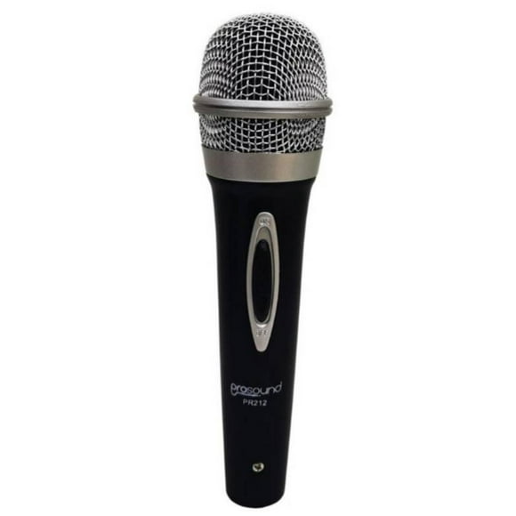Microfono Unidireccional Cable 3Mts Negro Prosound